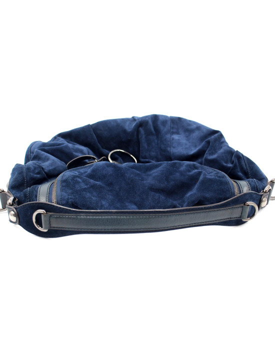 Gucci Shopping Velluto Blu