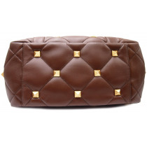 Valentino Roman Stud Pelle Marrone