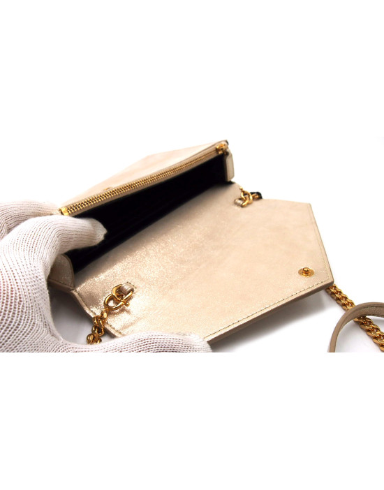 Saint Laurent Woc Pelle Oro