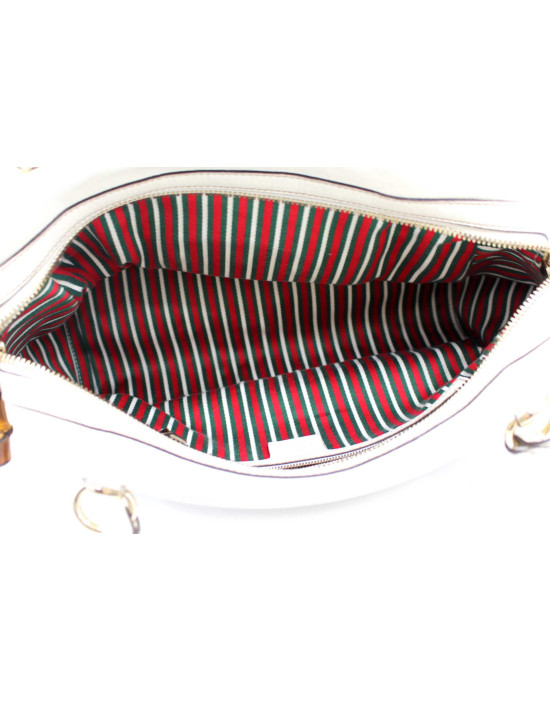 Gucci Shopping Pelle Bianca