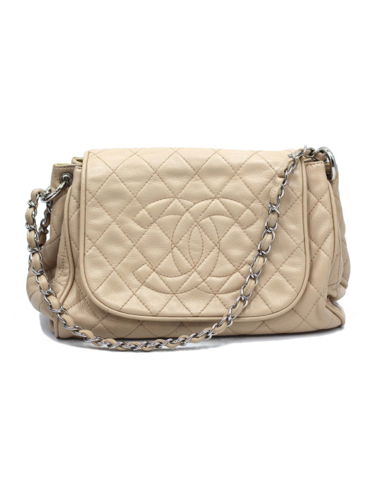 Chanel Shopping Caviar Beige