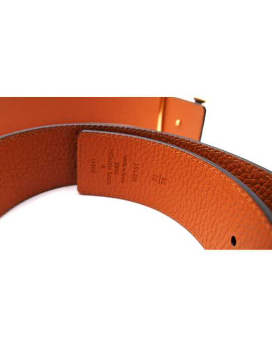 Louis Vuitton Cintura Initials Pelle Nera