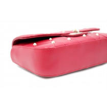 Miu Miu Tracolla Nappa Magenta Borchie