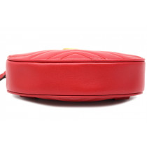 Gucci Marsupio Marmont Pelle Rossa