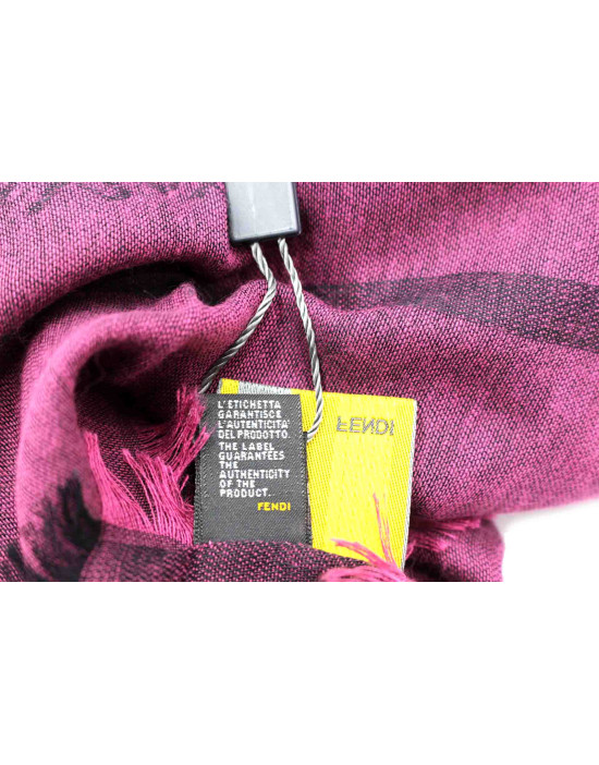Fendi Scialle Magenta