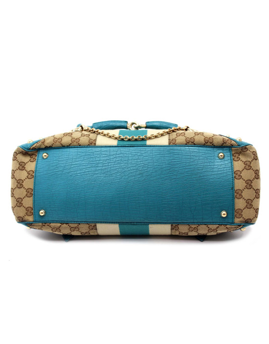 Gucci Bauletto Horsebit GG Beige