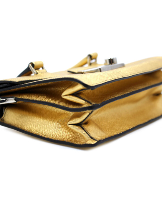 Prada Saffiano Pelle Oro