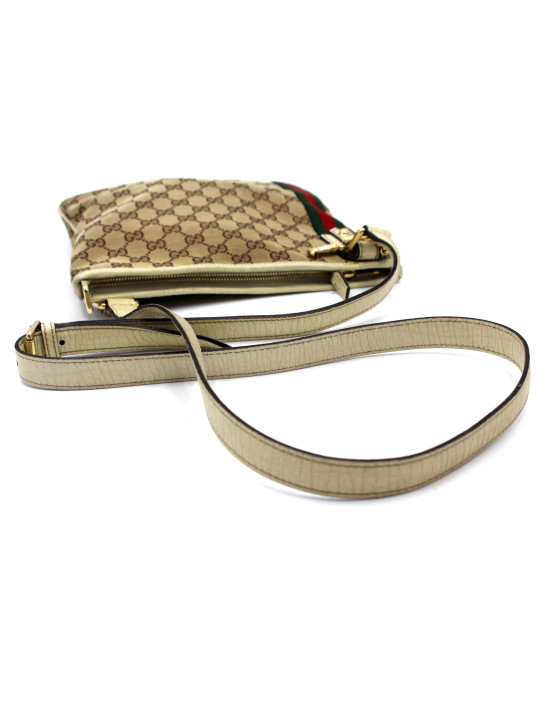 Gucci Tracollina GG Beige