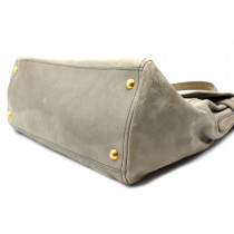 Prada Shopping Pelle Grigia