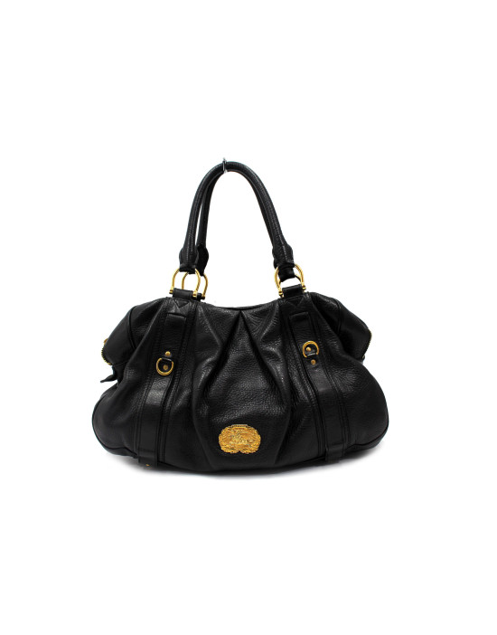 Burberry Shopping Pelle Nera