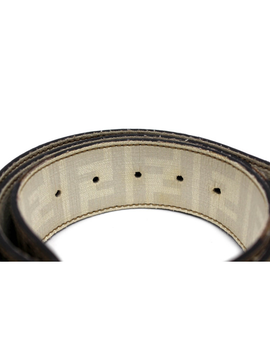 Fendi Cintura Reverse Beige e Bianco