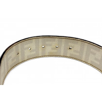 Fendi Cintura Reverse Beige e Bianco