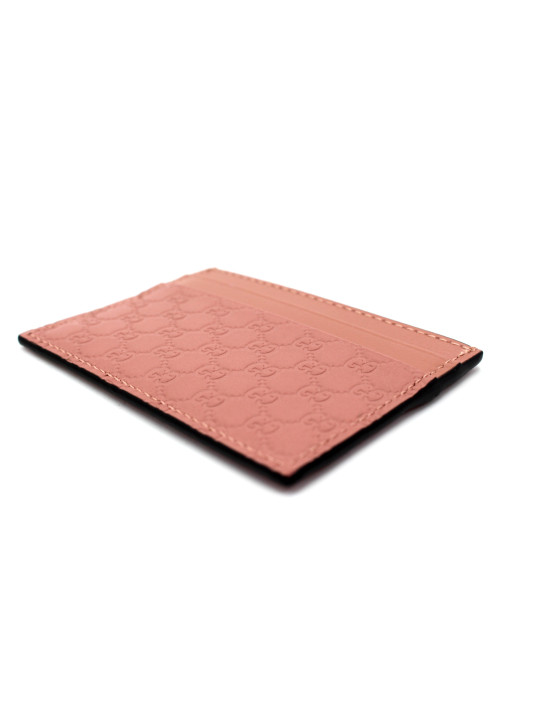 Gucci Portacarte Pelle Rosa