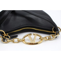 Valentino Hobo V Logo Pelle Nera