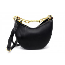 Valentino Hobo V Logo Pelle Nera