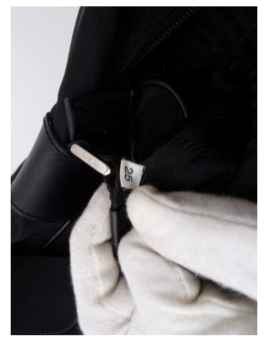 Prada Tracolla Tessuto City Nero