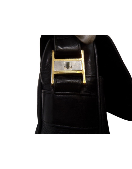 Lanvin Tracolla Pelle Nera