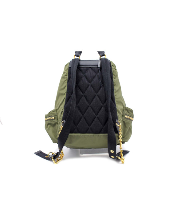 Burberry Zaino Tela Vela Verde