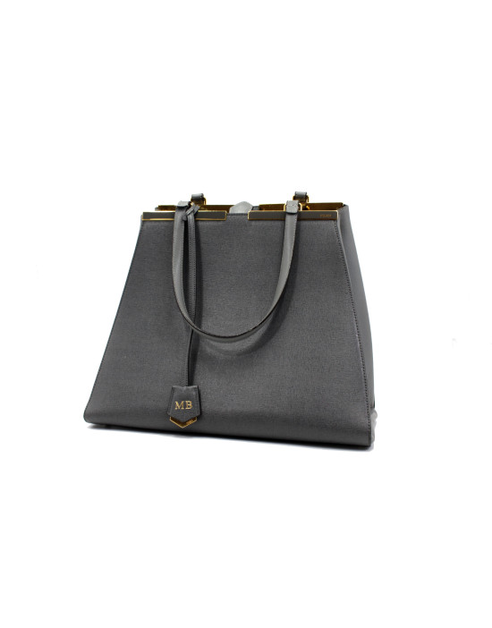 Fendi 3Jour Pelle Grigia