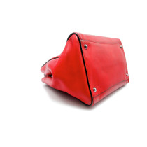 Prada Shopping Pelle Rossa