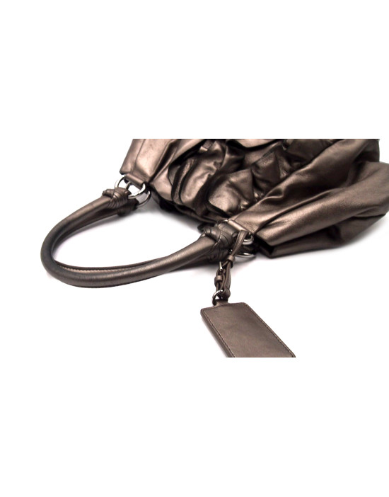 Prada Shopping Pelle Bronzo