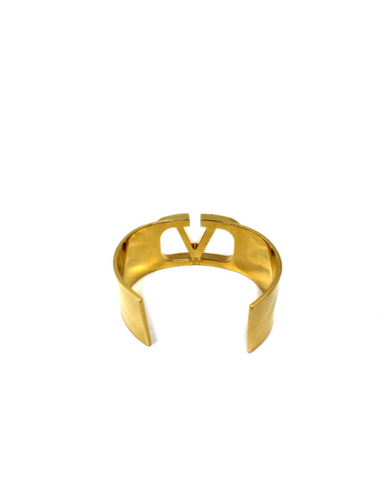 Valentino Bracciale Rigido Metallo Dorato tg L