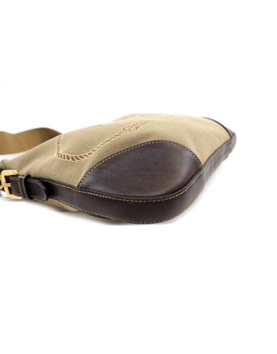Prada Tracolla Tela Beige