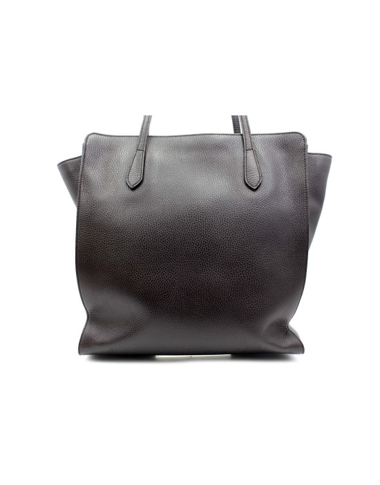 Gucci Tote Bag Pelle Marrone Scuro