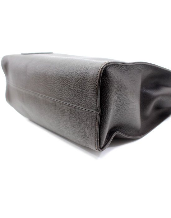 Gucci Tote Bag Pelle Marrone Scuro