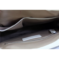 Burberry Shopping Pelle Bianca