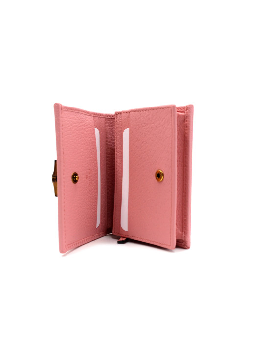 Gucci Portafoglio Pelle Rosa