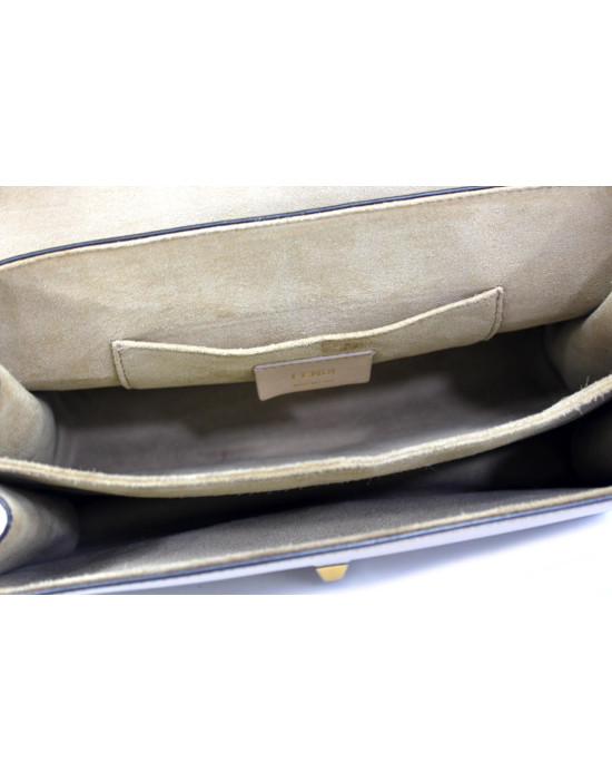 Fendi Shopping Pelle Tortora