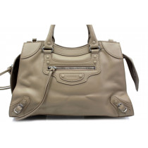 Balenciaga City Pelle Beige