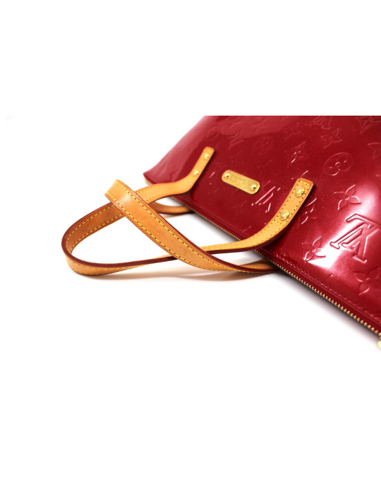 Louis Vuitton Bellevue Vernis Rosso