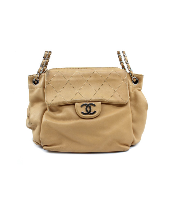 Chanel Shopping Pelle Beige