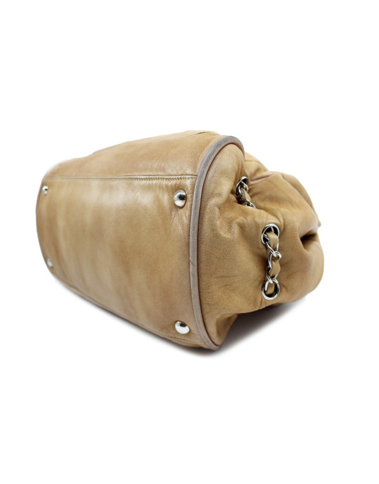 Chanel Shopping Pelle Beige