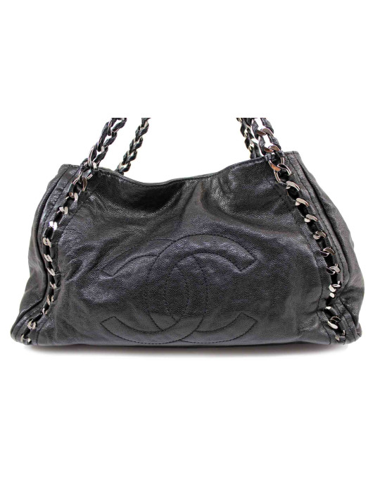 Chanel Shopping Pelle Nera