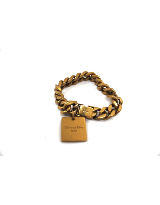 Dior Bracciale Ottone Dorato