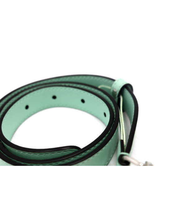 Gucci Cintura Pelle Turchese