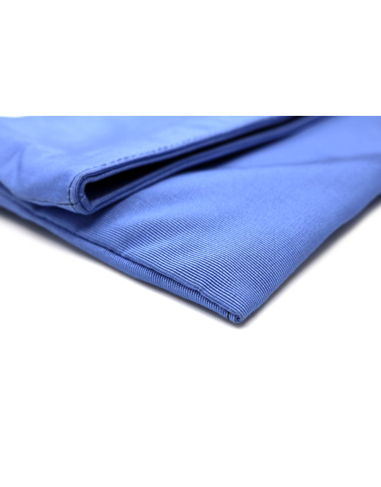 Fendi Clutch Tela Blu