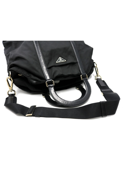 Prada Shopping Tela Nera