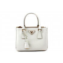 Prada Galleria Pelle Saffiano Bianca