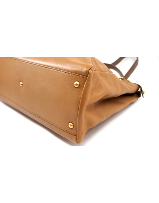 Fendi Peekaboo Pelle Beige