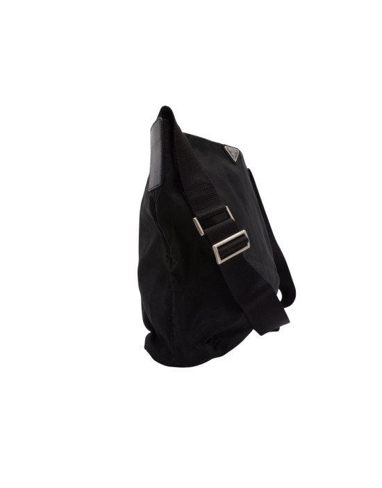 Prada Tracolla Tessuto City Nero