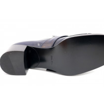 Miu Miu Mocassini Pelle Blu