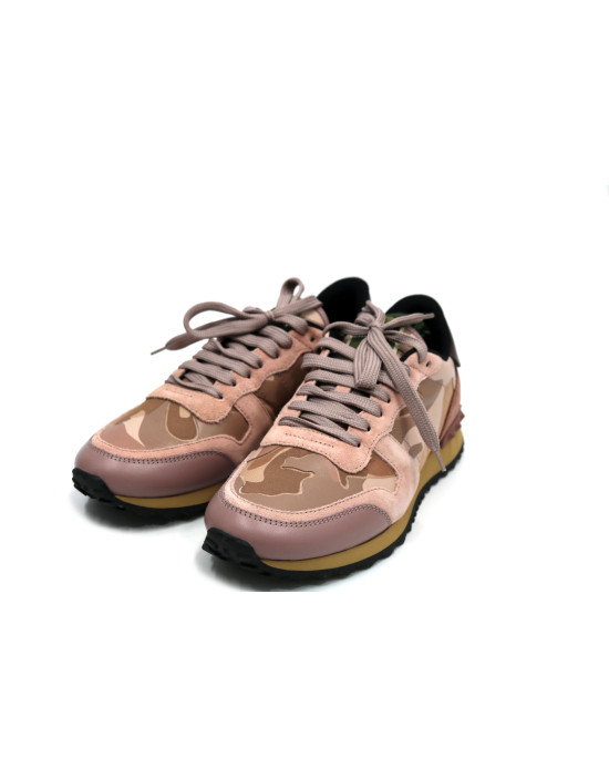 Valentino Sneaker Camoscio Rosa