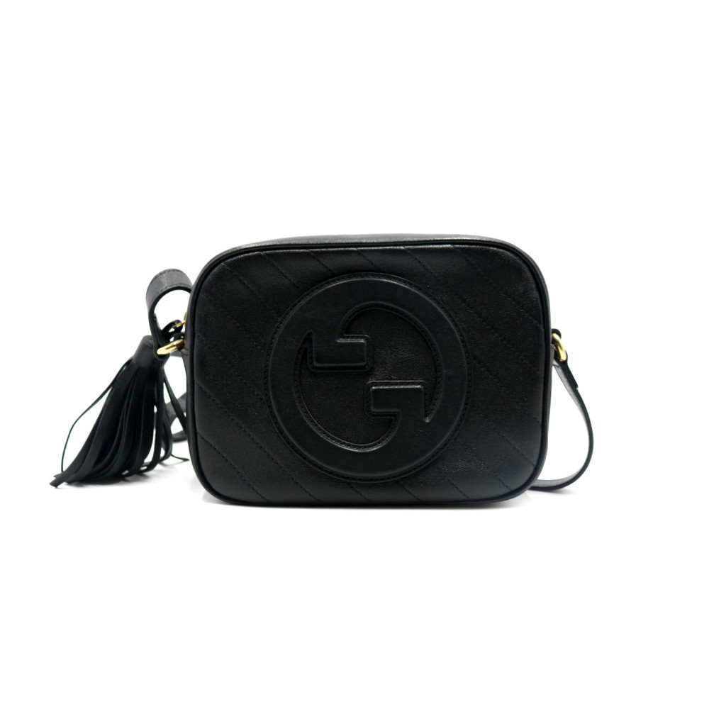 Gucci Blondie Plain Pelle Nera