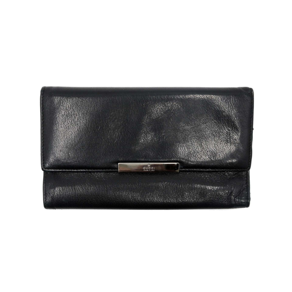 Gucci Portafoglio Pelle Nera