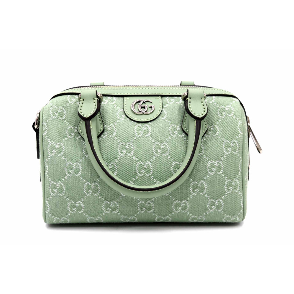 Gucci Bauletto Tela Verde Menta