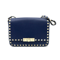 Valentino Rockstud Piccola Pelle Blu